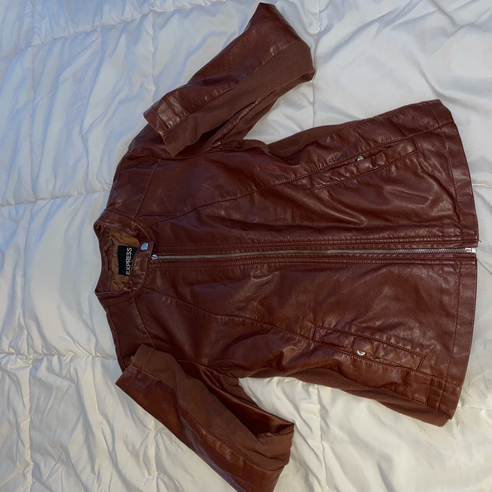 Express leather jacket